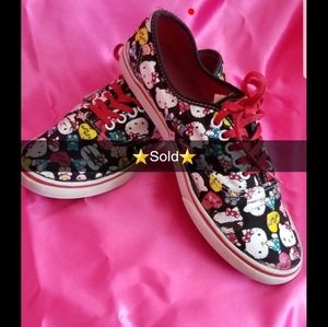 VANS off the Wall Hello Kitty Black sneakers